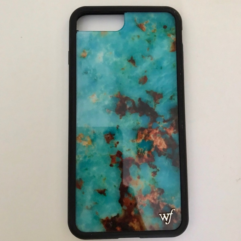 Turquoise Wildflower 7 Plus Case